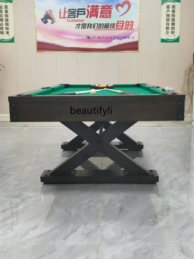 ss newPool Table складной американский черный восемь стандартных настольных теннисных
