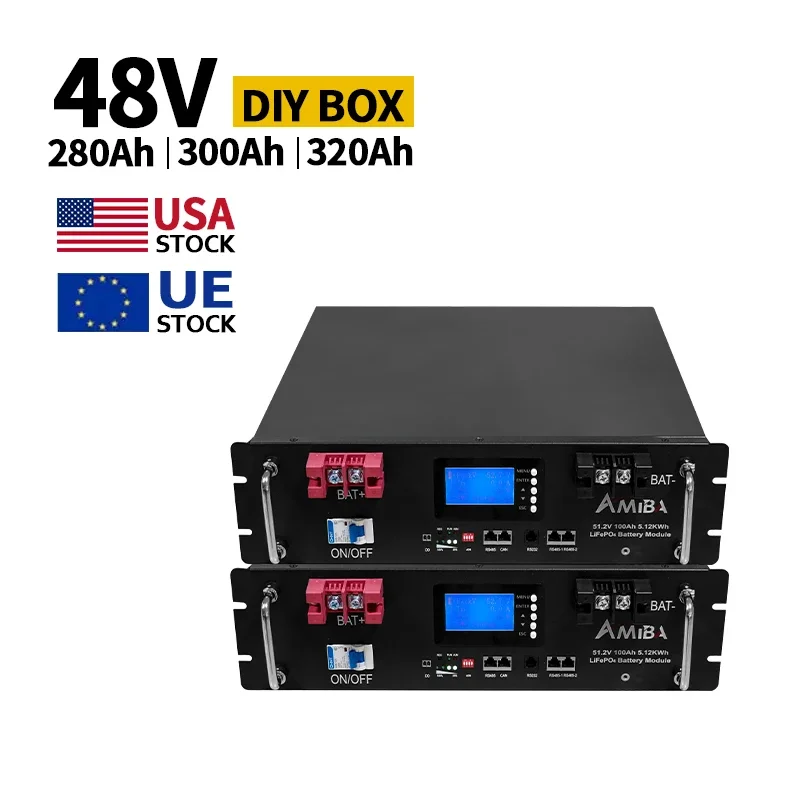 Немецкий запас 48 В 16 с 280 Ач 150 А без серверной стойки Bluetooth 15 кВтч 12 24 230 Lifepo4