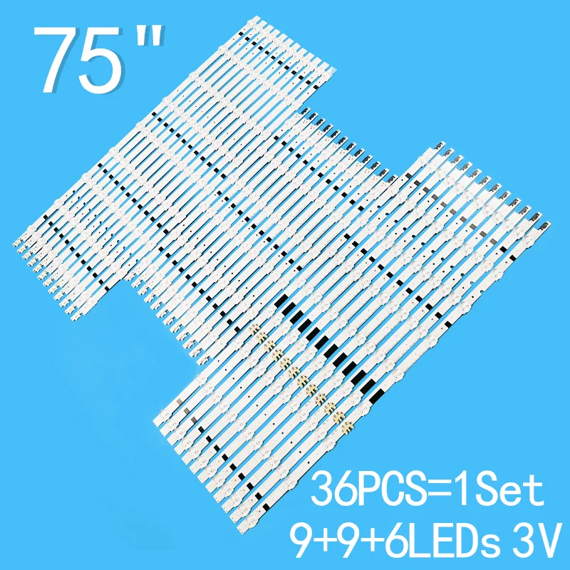 

New 36PCS/lot For Samsung 75" LCD TV UA75H6400AJ UE75F6400 UE75F6300 UE75F6470 UN75F6300 UN75F7100 UE75F6300AKXRU