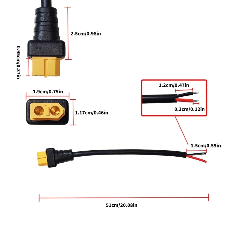 Замена кабеля XT60 мама Разъемы-розетки аксессуары для дронов