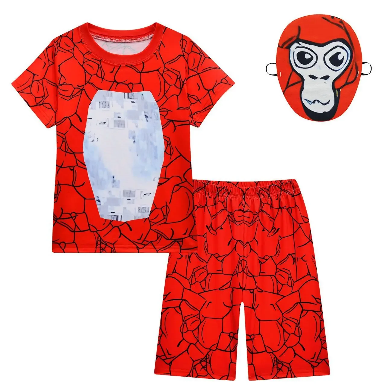 Детская футболка с короткими рукавами и для мальчиков девочек комплект одежды