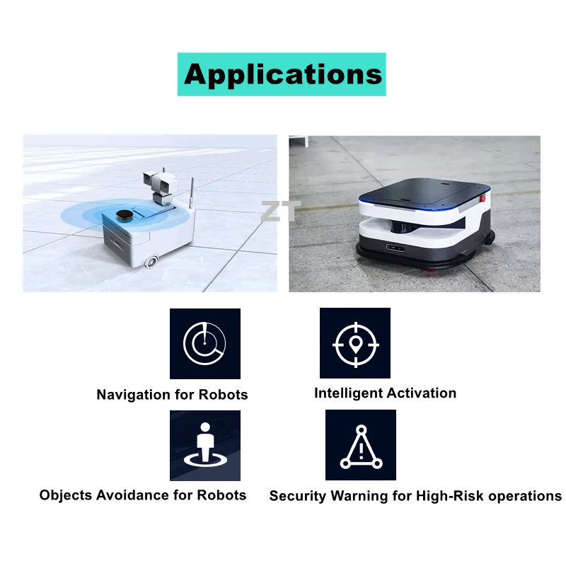 25m industrial-grade 2D lidar outdoor indoor navigation and obstacle avoidance lidar sensor with GPS lidar scanner images - 6