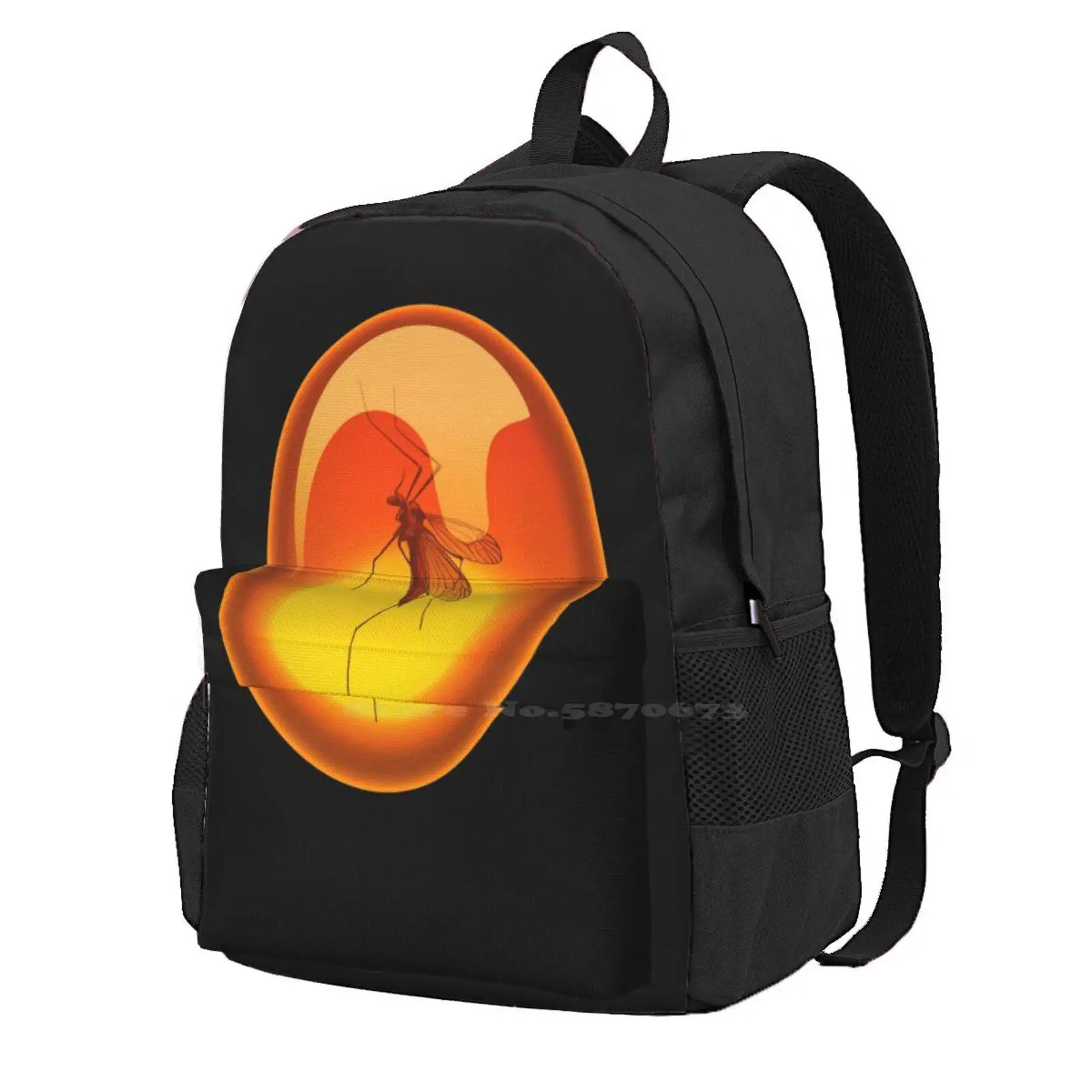 Янтарный рюкзак Jurrassix World для мужчин и женщин Сумка с комарами девочек-подростков