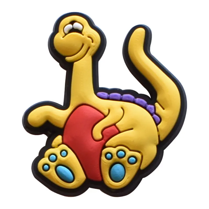 Wholesale Shoe Charms Decorations Fits for Crocs Accesorios 100 Pack Dinosaur boys Kids Christmas Gifts Xmas Birthday Party Pins