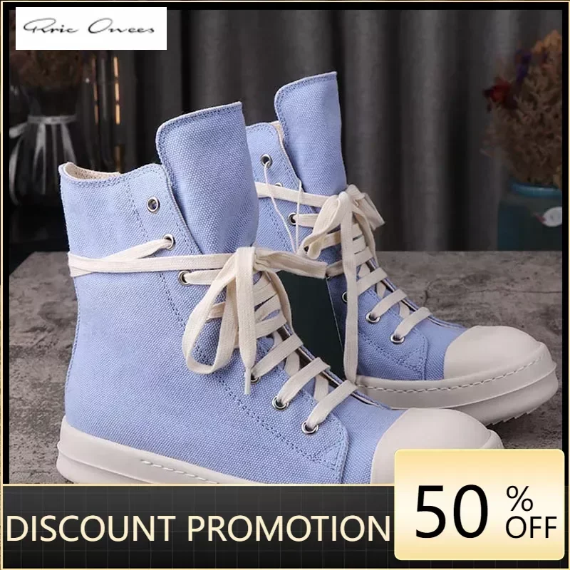 

High Street Style Skyblue Shoes RO Sneaker Classic Shoes Canvas Sneakers Shoes Women's Casual Shoes Men's Shoes
