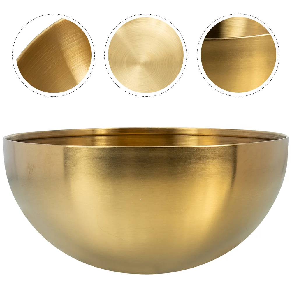 

Multi-function Salad Bowl Convenient Bowl Stainless Steel Noodle Bowl Supply