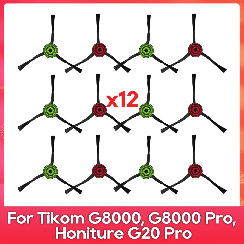 

Подходит для Tikom G8000 / G8000 Pro / Honiture G20 Pro Ролик Боковая щетка Фильтр Тряпка для швабры Полотенца Роботы-пылесосы Запасные части Аксессуар