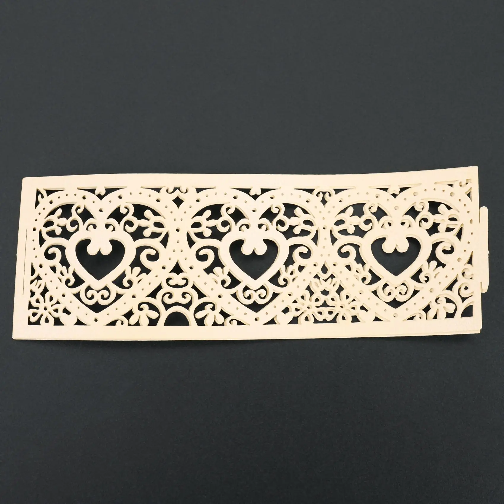 Набор из 6 светодиодных абажуров для свечи узор сердца абажур украшение