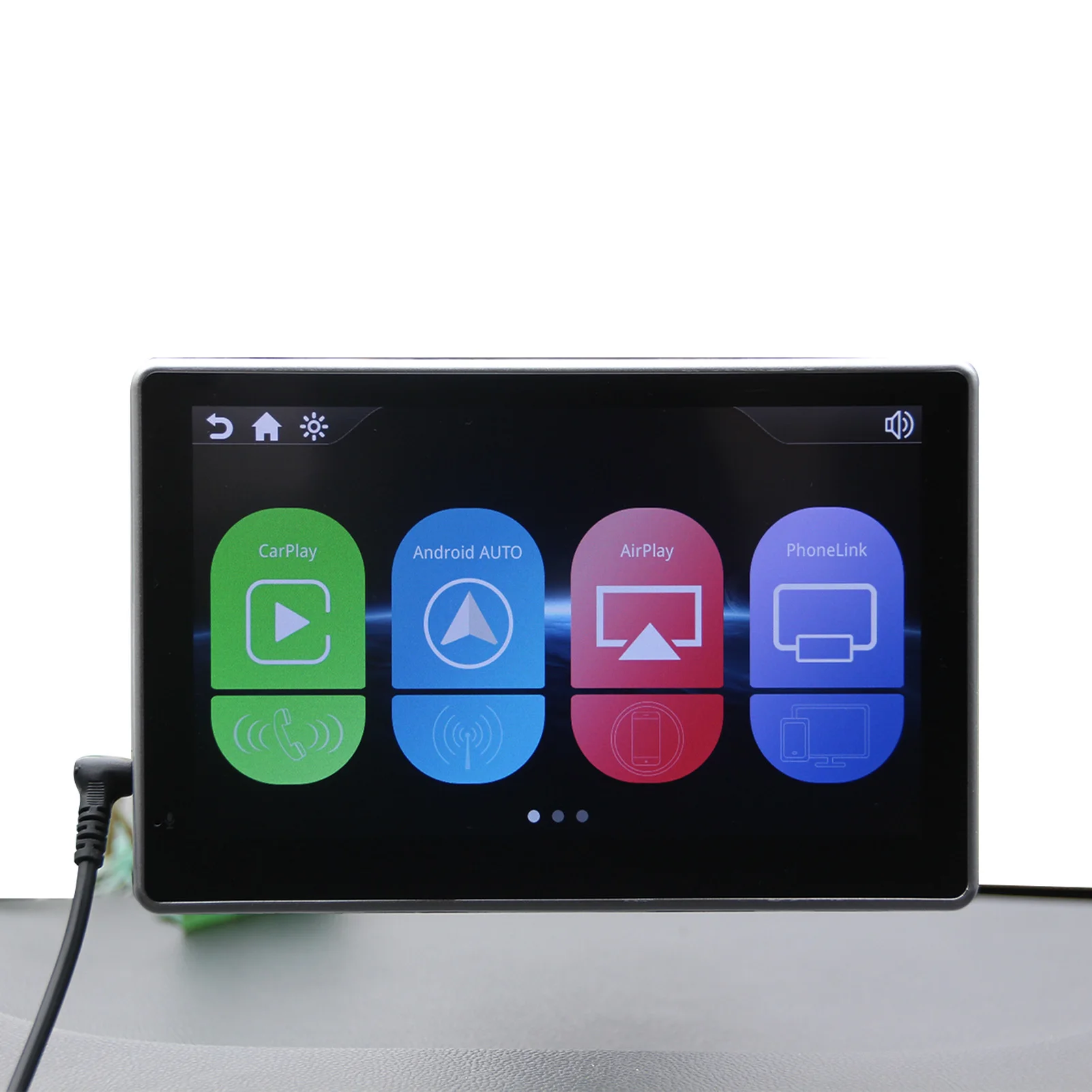 

7inch Touch Screen Car StereoCar Radio Support Android Auto Mirror Link FM AM USB BT Audio And Hands Free Calling Siri Assistant