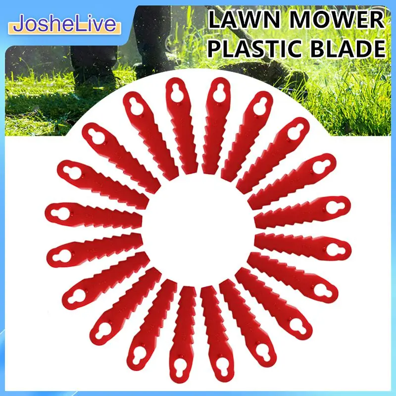 

100 Pcs Color Plastic Lawn Mower Plastic Blade Garden Lawn Garden Lawn Mower Lawn Mower Helical Tooth