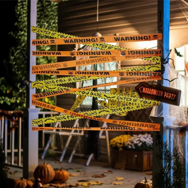 Желтая Защитная Оболочка Для Хэллоуина Наружное Украшение Реквизит Двора
