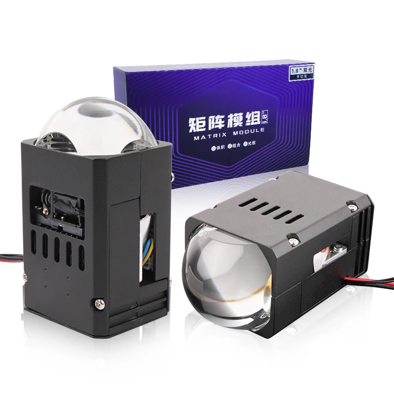 Супер яркий матричный модуль объектив 1 8 дюйма би-светодиодный лазерный проектор