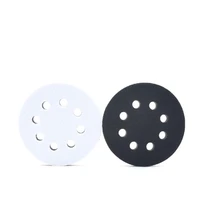 1 pair of 5 inch 8 hole soft sponge cushion convenient replacement pneumatic buffer pad suitable for uneven surface polishing