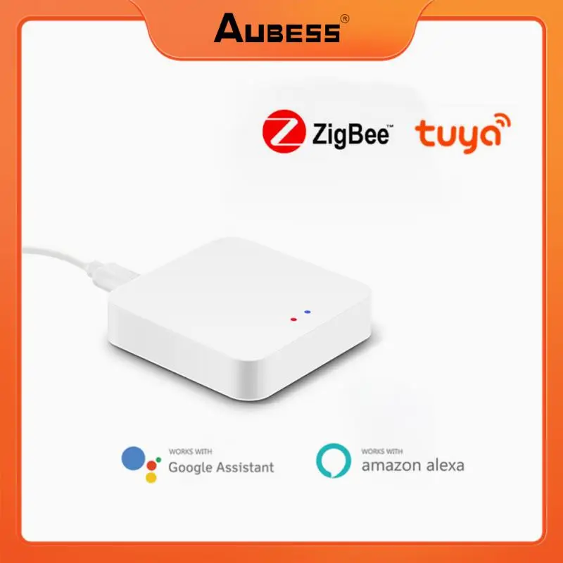 

Умный многорежимный шлюз Aubess Tuya, Многопротокольная связь, Bluetooth + Zigbee шлюз, Интеллектуальный жизненный APP пульт дистанционного управления