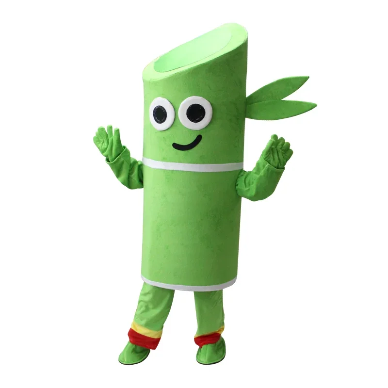 Бамбуковый костюм талисмана для взрослых персонаж мультфильма вечерняя