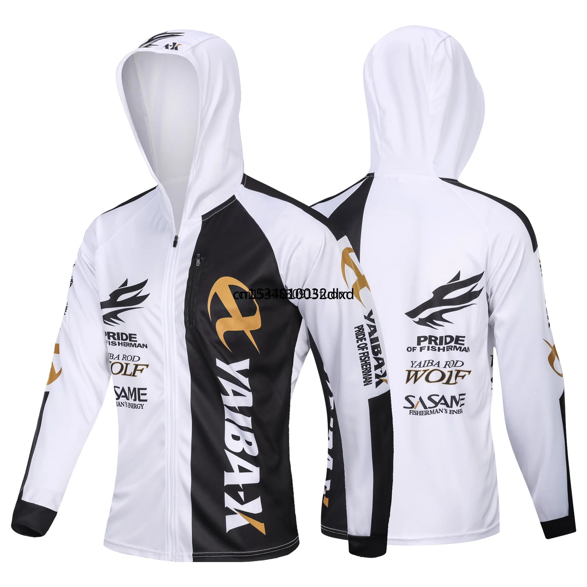 

New YAIBA-X Fishing Clothing Men Long Sleeve Quick Dry Fishing Shirts Outdoor Sports FIshing Clothes Zipper Fishing Jackets