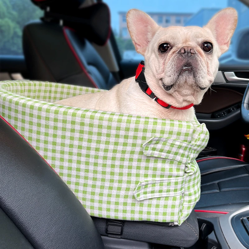 

Portable Transport for Small Dog Car Seat Cover for Dog Warm Dog Car Seat Back Cover Carrier for Cat Travel Car Seat Puppy Bed