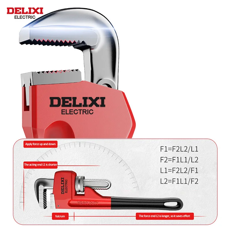 Электрический 8-дюймовый сверхмощный гаечный ключ Delixi
