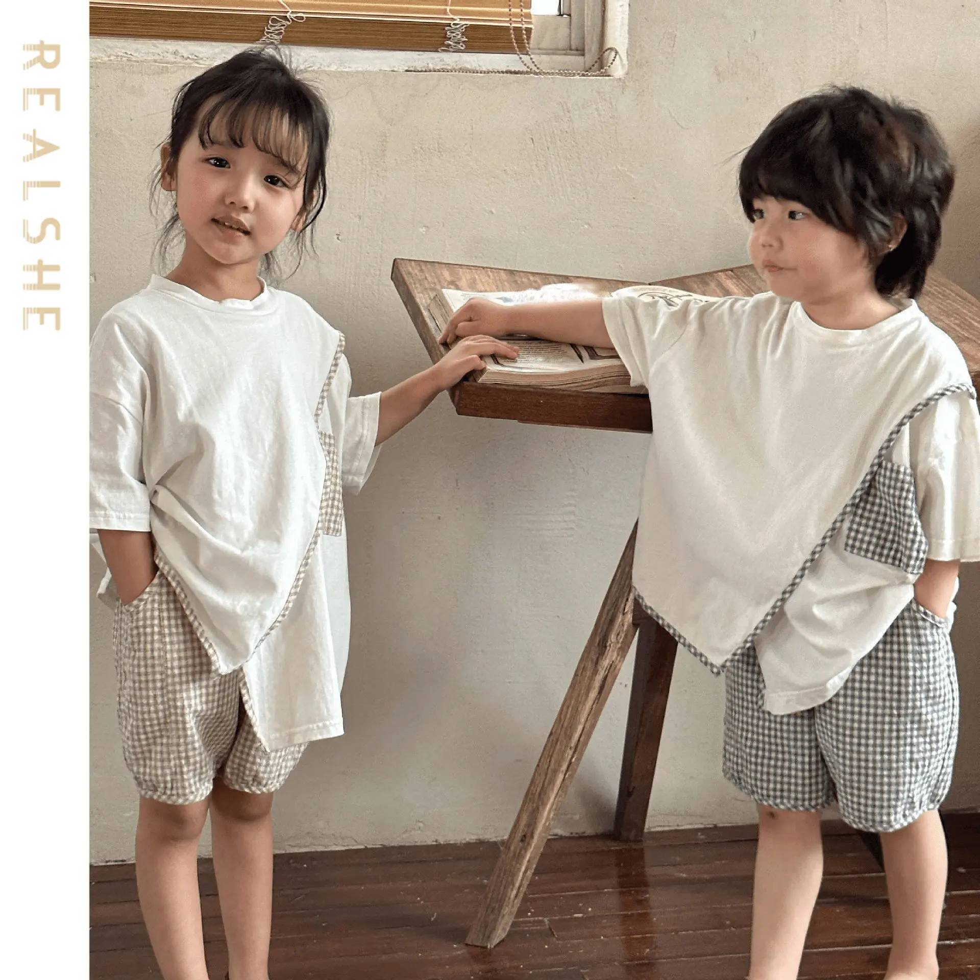 

2023 2pcs Summer Baby Boy Clothes Kids Short Sleeve Clothes Set Toddler Irregular Tops + Shorts Suit Boy Sets Outfits