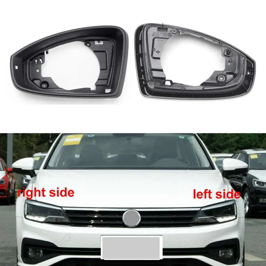 

For Volkswagen VW Lamando 2019 2020 2021 Replace Outer Rearview Mirror Frame Side Rear View Mirrors Cover Lid Shell