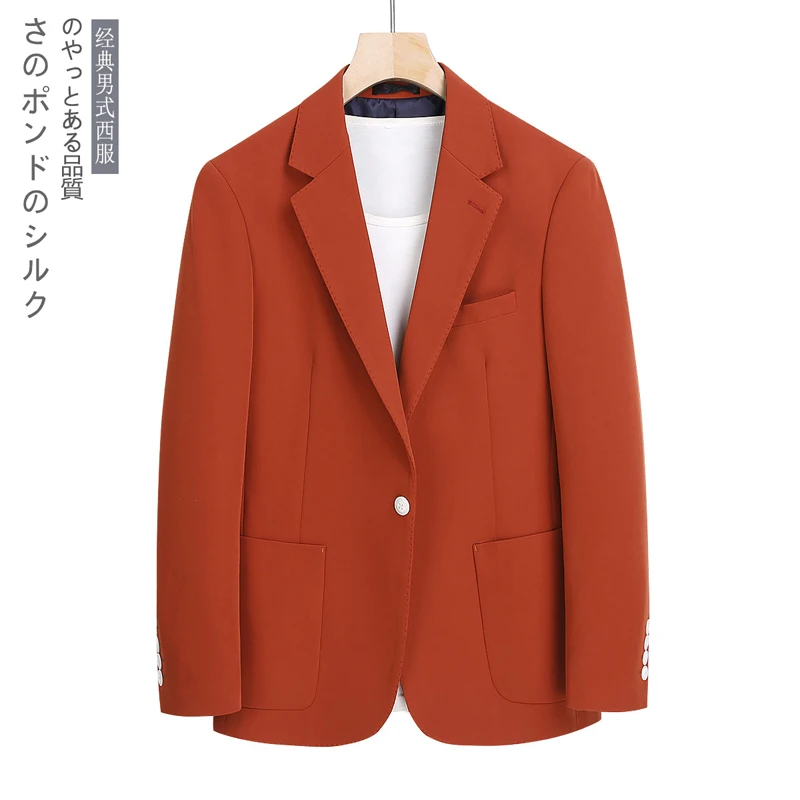 

2022 New Mens Fashion Luxury Suit Jacket Men Business Casual Slim Wedding Dress Spring Autumn Prom Banquet Suit Jacket Blazers