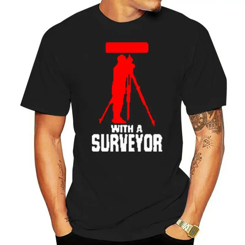 

Camiseta para hombre y mujer, camisa de un hombre con un surveyor