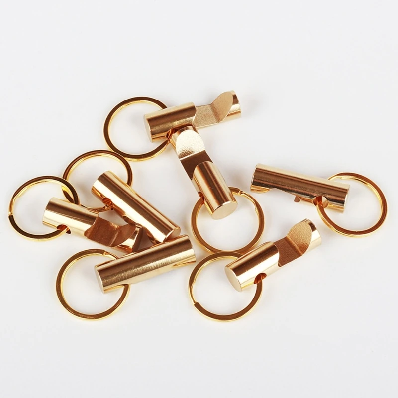 Латунная открывалка для пива классический прочный карманный брелок ключей