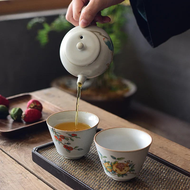 Китайская керамическая чайная чашка H539 120 мл