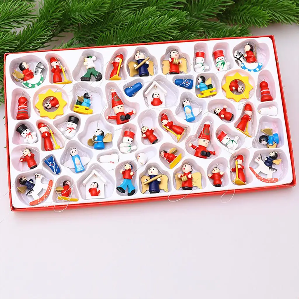 

48pc Christmas Tree Hanging Decor Pendant Christmas Party Season