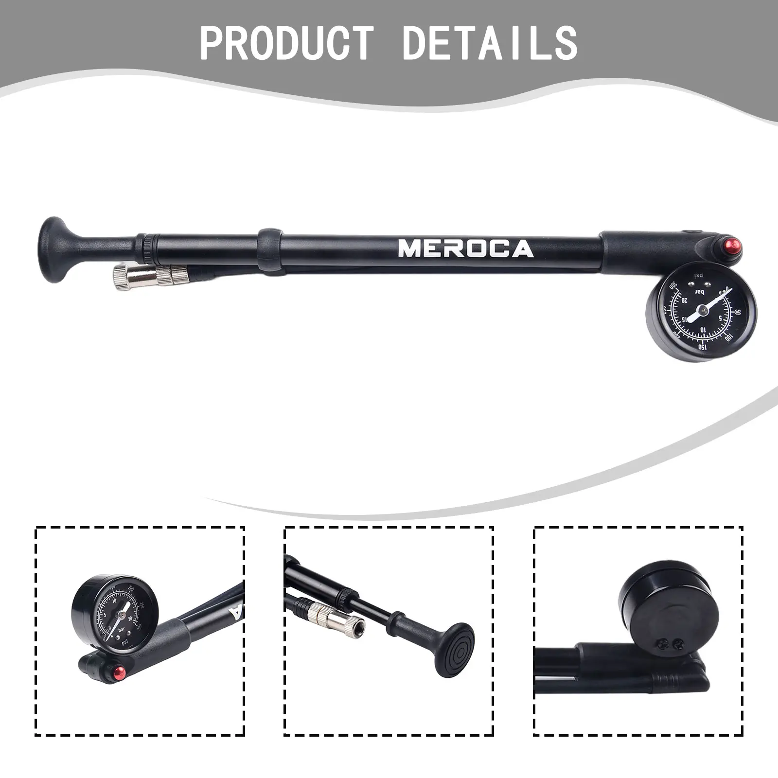 Амортизатор насос высокого давления велосипедный воздушный датчик передняя