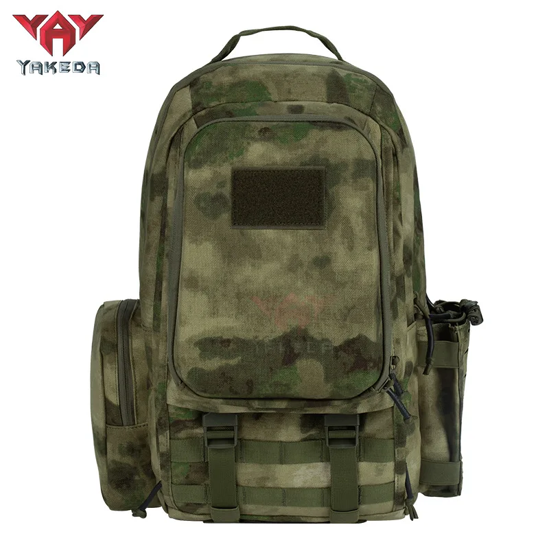 Фото YAKEDA PALS System Тактический альпинистский рюкзак MOLLE 1000D Водоотталкивающий, устойчивый к разрыву, уличная дорожная сумка для пешего туризма и кемпинга №4