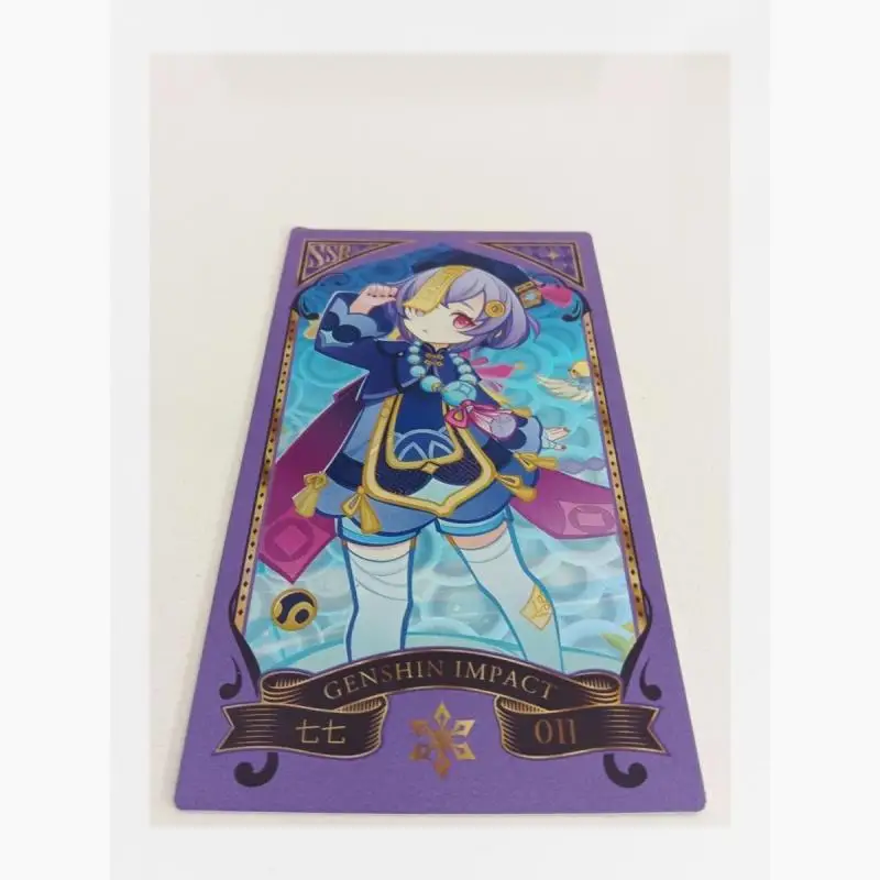 Vitality card Goddess Story SSR Ningguang Furina Yoimiya Nahida Venti Fischl boy Коллекция игрушек Подарки на день