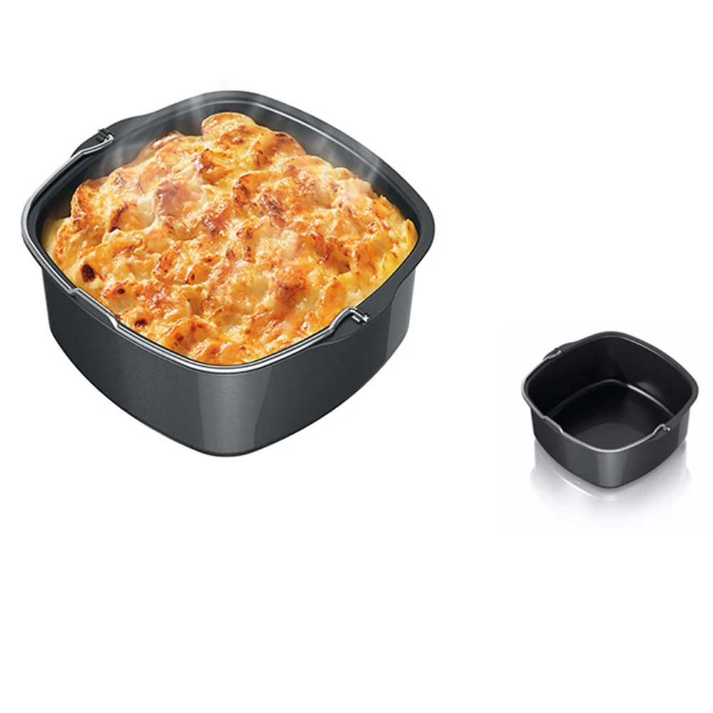 For HD9232 HD9233 Tin Accessories Non-stick Air Fryer Baking Dish Electric DIY Cooking Tray HD9220 HD9627 Roasting