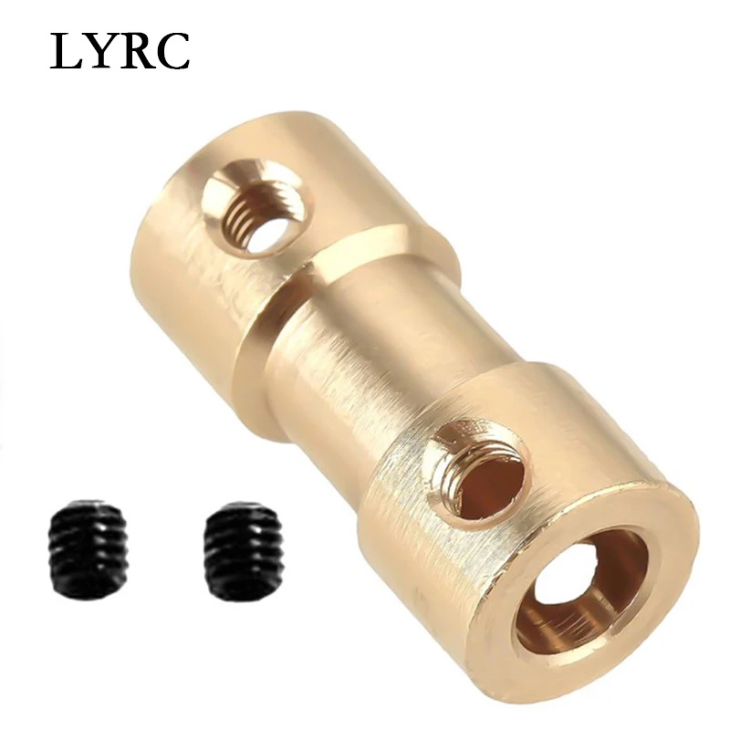 

2/2.3/3/3.17/4/5/6 мм N20 адаптер соединительной муфты вала двигателя, латунный трансмиссионный шарнир для радиоуправляемой лодки, автомобиля, самол...