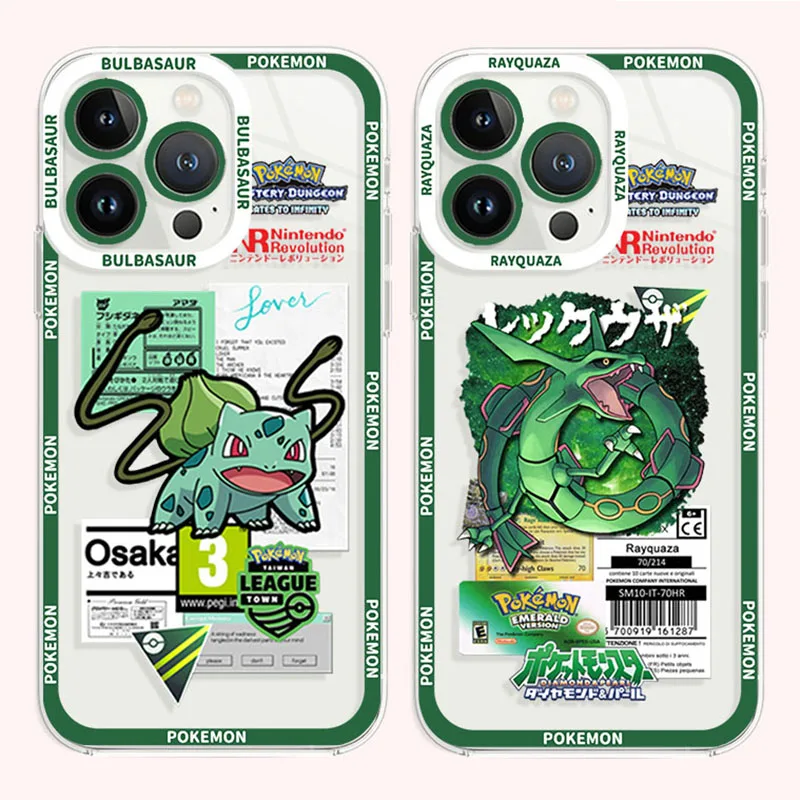 

Pokemon Soft Silicone Case for Realme 3 5 7 7i 8 8i 9 Pro Plus C11 C15 C2 C20 C21 C21Y C31 C35 GT Neo 2 Q Q2 Clear TPU Cover