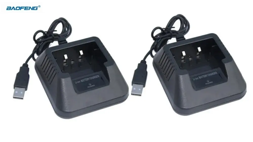 

Зарядное устройство Baofeng для настольных аккумуляторов USB, 2 шт., детали для планшетов, зарядное устройство для литий-ионных аккумуляторов ...