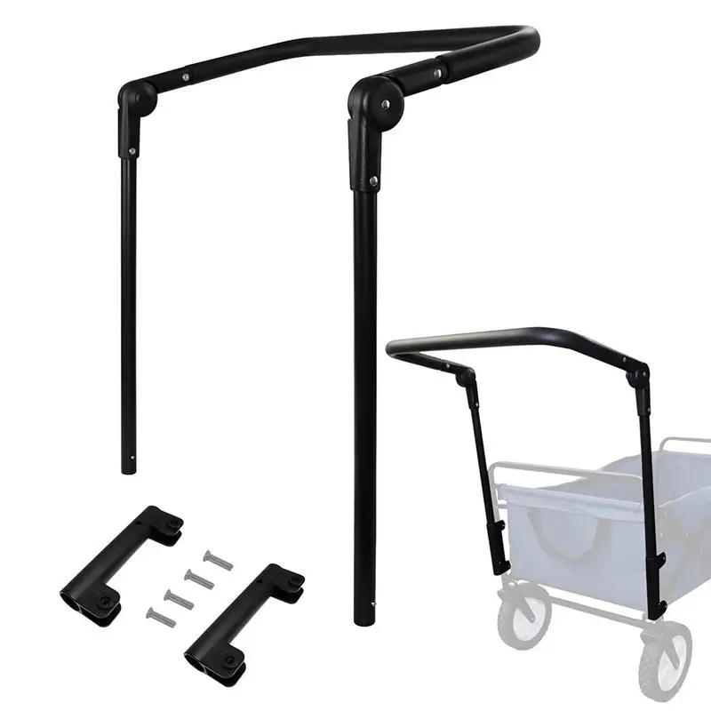 

Cart Spare Parts Adjustable Push Or Pull Bar Multi-Purpose Cart Handle Accessories For Shopping Cart ATV And Garden Cart