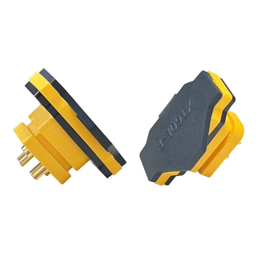 Фото Разъем XT60E-F (гнездо) и XT60H-M (штекер) для RC FPV LiPo аккумуляторов и квадрокоптеров №2