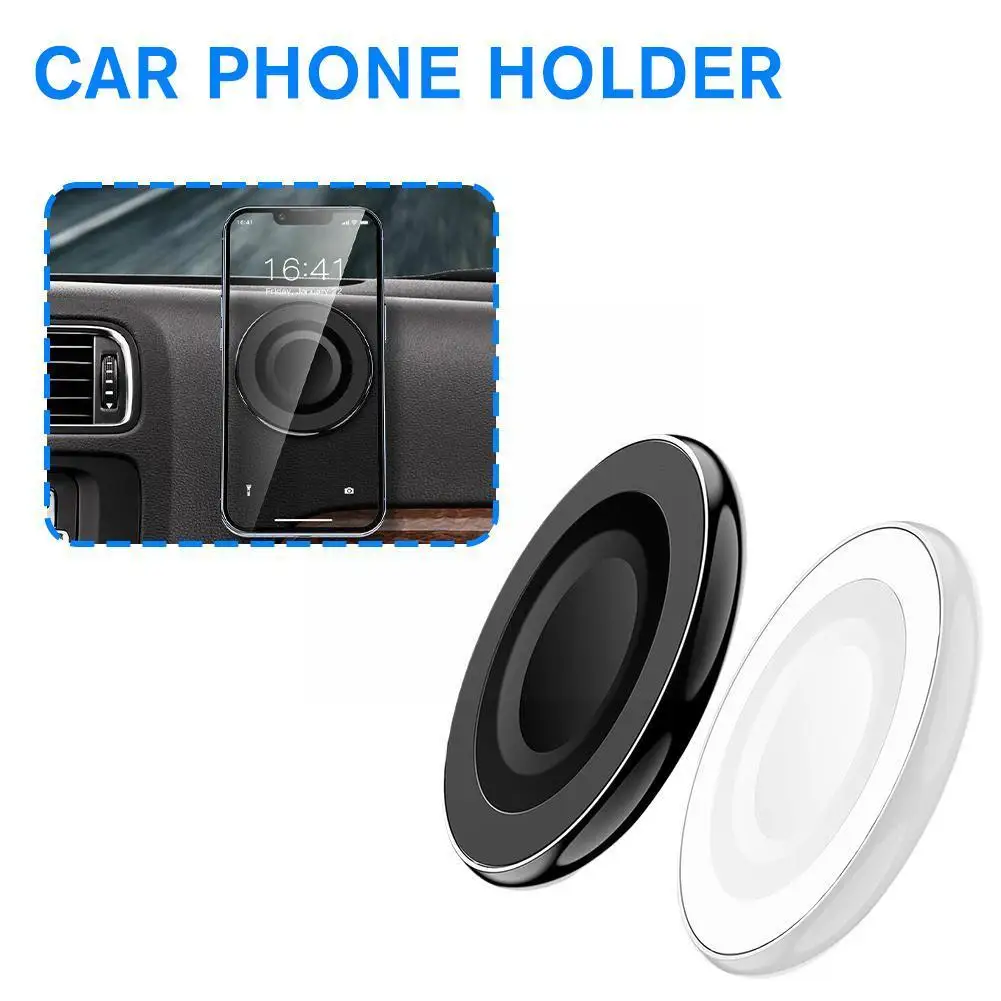 

New Car Mount Strong Magnetic Sticker Phone Holder for iPhone 14 13 12 Pro Max Plus Compatible for MAGSAFE Case Air Vent St V6D8