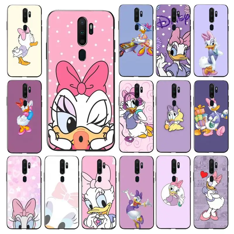 

Disney Daisy Duck Phone Case for Vivo Y91C Y11 17 19 17 67 81 Oppo A9 2020 Realme c3