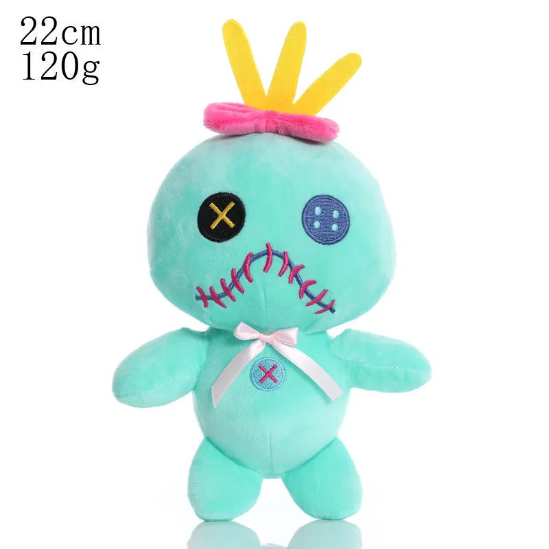 Плюшевые куклы Ститч Disney Мультяшные аниме игрушки Лило и плюшевые Stich подарок на