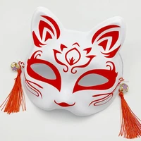 fox mask japanese style painting plastic women performance cosplay
