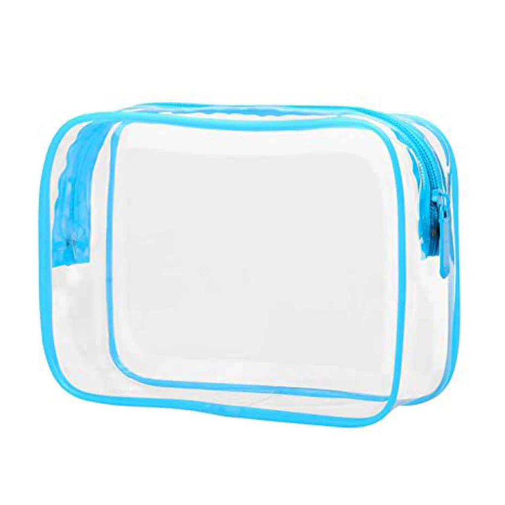 

PVC Toiletry Bag See Through Organizer Traveling Sun Cream Cosmetic Pouch