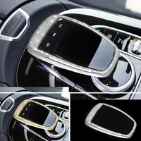 for mercedes benz c e glc class w213 x253 w205 15 19 crystal style center mouse control panel frame cover trim