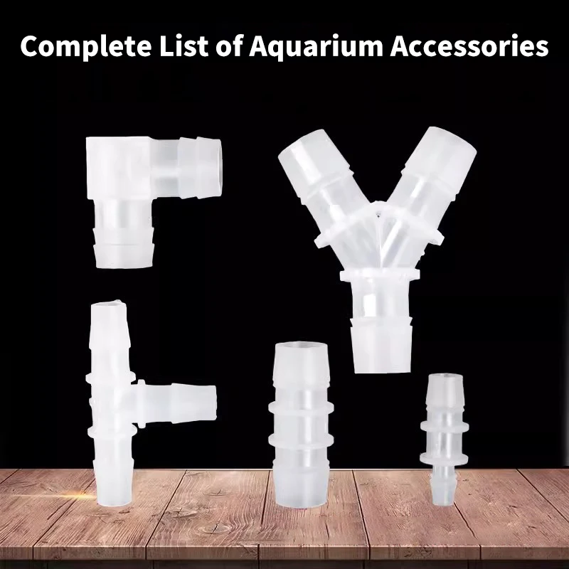 Пластиковые Фитинги Для Водного Шланга 8/12/16 Мм Трехходовая Переходная Головка