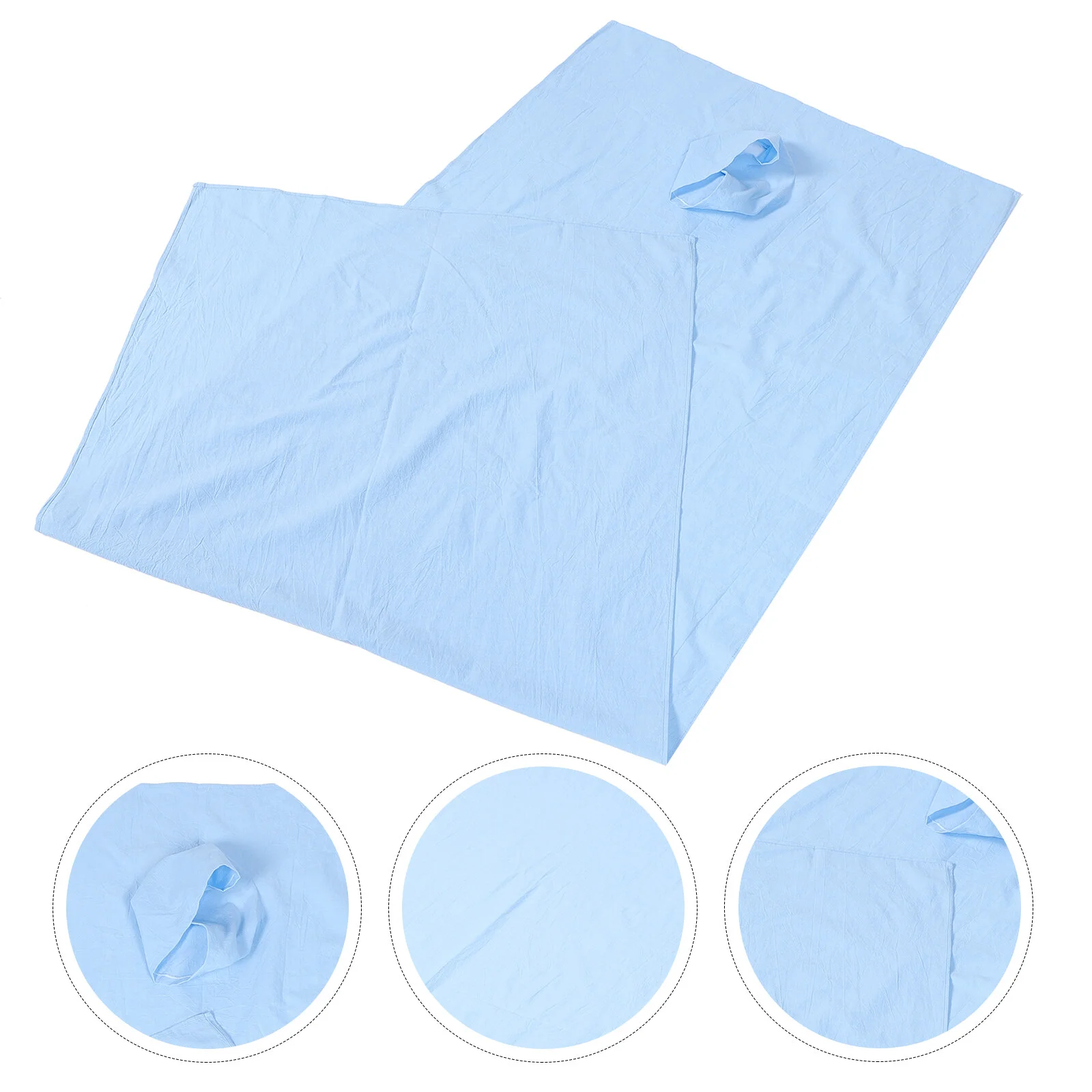 

Beauty Salon Bed Sheet Washable Bed Cover Cotton Salon Bed Sheet with Hole