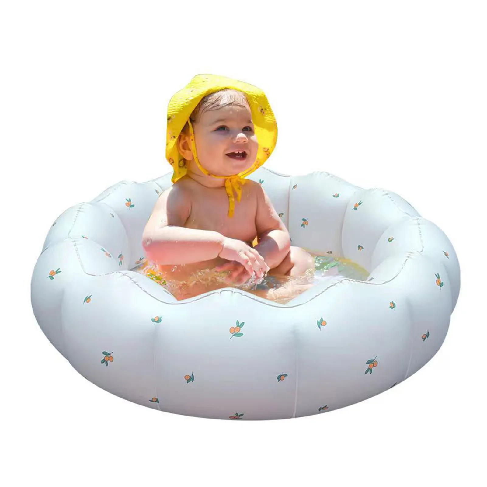 

Inflatable Swimming Pool For Kids Petal Kiddie Paddling Pool Indoor And Outdoor Thickened Portable Pool Water Game Play Center