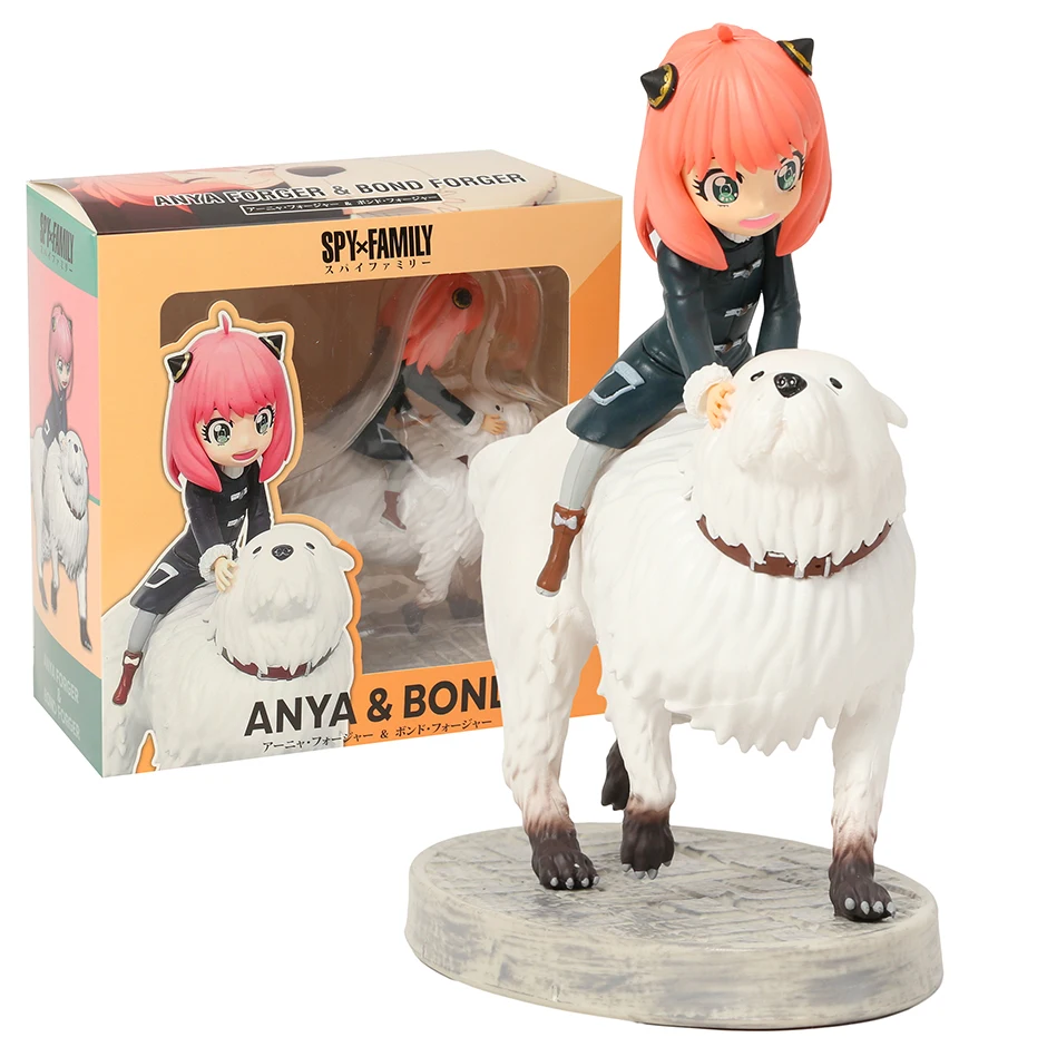 

Spy x Family Anya & Bond PVC Anime Figure Toy Collection Model Gift Doll