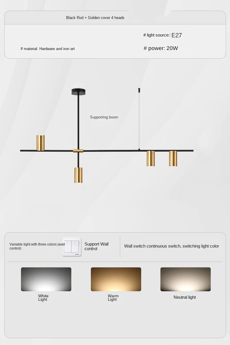 

Подвесные светильники Ludengchaoshi для кухни