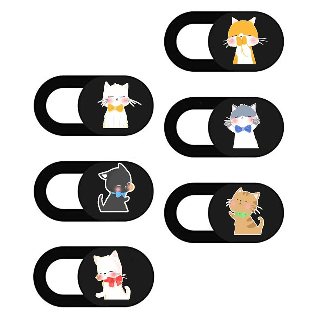 

6 Pcs Lapotop Camera Cover Slide Blocker Privacy Sticker Covers Webcam Shield Slider